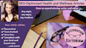 write SEO optimized health and wellness articles
