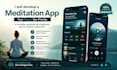 develop telehealth app wellness app fitness app meditation app for android IOS