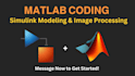 provide matlab programming, simulink models and image processing