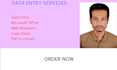 do data entry, internet research and data analysis