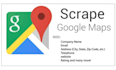scrape google maps data and b2b leads and do data extraction