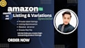 do create amazon listing, listing optimization or fix issues