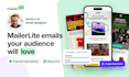 design a professional mailerlite email template newsletter