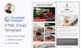 design a professional constant contact email template