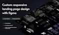 landing page design, figma expertise
