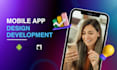 design UI UX and develop mobile apps for android ios