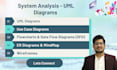 create uml, use case, flow, and process diagrams for your project
