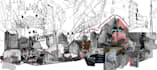 make an architectural collage art