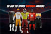 design 3d sports uniforms mockups for you