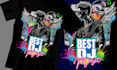 create unique custom graphic illustration tshirt design