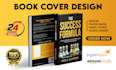 design book cover design, ebook cover, amazon kdp book cover