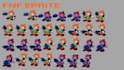 design fnf oc sprite, fnf sprite mod, fnf animated sprite and fnf background,