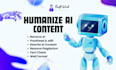 detect, remove ai content, and rewrite ai content
