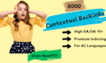 do contextual white hat SEO backlinks for google ranking