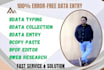 do fast and accurate data entry services