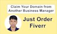 claim your domain from another business manager