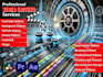 do professional youtube video editing, social media reels