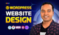 design or redesign custom wordpress website with elementor