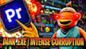 make a funny exe gaming video edit for youtube