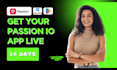 setup publish passion io app for online course app  passion funnel learnworlds