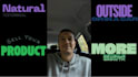 give a natural ugc video testimonial for your product