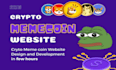 meme coin website, crypto website, meme website, meme coin token website pepe