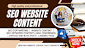 write seo website content, captivating s eo, copywriting, sales copy email