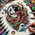 create finalize tattoo design