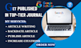 google scholar citations, write and publish scopus article for eb1 and eb1a