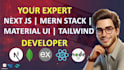 build full stack website using react next js mern stack tailwind