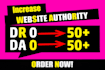 increase domain rating DR 40 plus