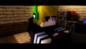 create minecraft animation with good quality
