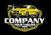 create stylish car detailing and car wash logo