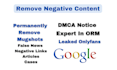 remove permanently mugshots delete negative links articles cases news on google