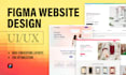 design a modern figma website UI UX