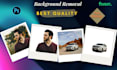do background removal for numerous photos