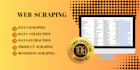 do web scraping, yellow pages scraping , data extraction