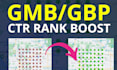 boost your gmb keyword CTR click through rate