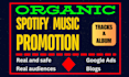 promote your spotify music by create ads