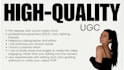 create high quality ugc