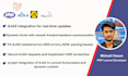 fix PHP laravel ajax bugs and integrate real time features