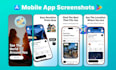 design amazing app store screenshots for ios or android