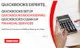 do set up, clean up and bookkeeping in quickbooks online