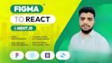 convert figma to reactjs website, next js website, web app