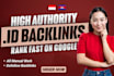 provide high da DR indonesian contextual dofollow id backlinks