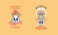 make custom skull mushroom logo
