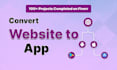 convert website to app, site to app, to website using webview to android ios app