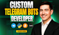 be your custom telegram automation bot and telegram mini app developer