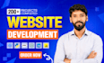 develop a custom website or full stack web application using react and laravel