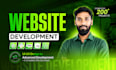 develop custom website, web application, full stack and front end development